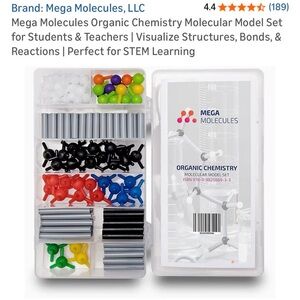 Organic Chemistry Molecular Model Set - White